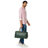 Perquisite Christiano Valise Dark Green Duffle Bag