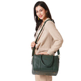 Perquisite Marisa Valise Dark Green Duffle Bag