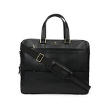 Perquisite Perry Black Laptop Briefcase