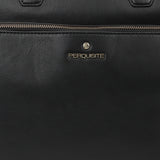 Perquisite Warren Black Laptop Briefcase