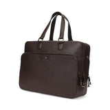 Perquisite Warren Dark Brown Laptop Briefcase