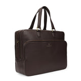 Perquisite Warren Dark Brown Laptop Briefcase