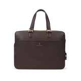 Perquisite Warren Dark Brown Laptop Briefcase