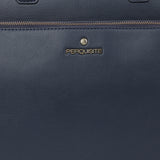 Perquisite Warren Navy Blue Laptop Briefcase