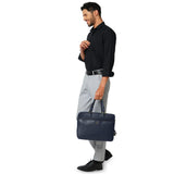 Perquisite Warren Navy Blue Laptop Briefcase