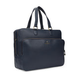 Perquisite Warren Navy Blue Laptop Briefcase