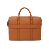 Perquisite Steve Hermes Tan Laptop Briefcase