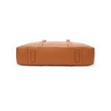 Perquisite Steve Hermes Tan Laptop Briefcase