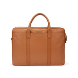 Perquisite Steve Hermes Tan Laptop Briefcase