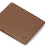 Perquisite Coin Poshpocket Slim Dark Tan Men's Wallet