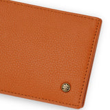 Perquisite Card Poshpocket Slim Hermes Tan Men's Wallet