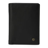 Perquisite Euro Bi-Fold Black Card Case Men's Wallet