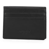 Perquisite Euro Bi-Fold Black Card Case Men's Wallet