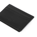 Perquisite Euro Bi-Fold Black Card Case Men's Wallet