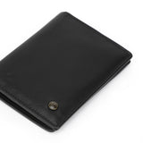 Perquisite Euro Bi-Fold Black Card Case Men's Wallet