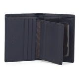 Perquisite Euro Bi-Fold Navy Card Case Men's Wallet