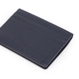 Perquisite Euro Bi-Fold Navy Card Case Men's Wallet