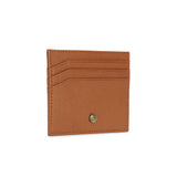 Perquisite Centurion Dark Tan Card Case Men's Wallet