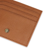 Perquisite Centurion Dark Tan Card Case Men's Wallet