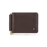 Perquisite Monarch Brown Money Clip Men's Wallet