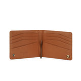 Perquisite Monarch Dark Tan Money Clip Men's Wallet