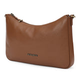 Perquisite Stephanie Dark Tan Shoulder Bag