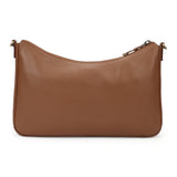 Perquisite Stephanie Dark Tan Shoulder Bag