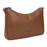 Perquisite Stephanie Dark Tan Shoulder Bag