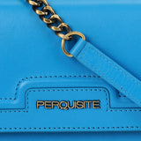 Perquisite Raina Jodhpur Blue Shoulder Bag