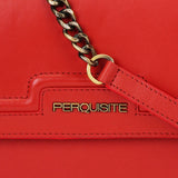 Perquisite Raina Immri Red Shoulder Bag