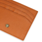 Perquisite Centurion Hermes Tan Card Case Men's Wallet