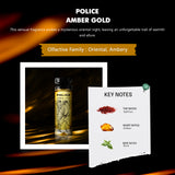 Police Amber Gold for Woman Eau de Toilette 100ml