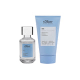 s.Oliver Pure Sense Men Duo Set (Eau de Toilette 30ml + Shower Gel & Shampoo 75ml)