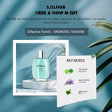 S. Oliver Here & Now Eau de Toilette 30ml For Men