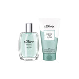 S.Oliver Here & Now Men Duo Set (Eau de Toilette 30ml + Shower Gel & Shampoo 75ml)