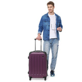 HEYS REVOLVER Purple Color Polycarbonate Material Hard Trolley