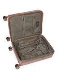 HEYS EDGE Range Rose Gold Color Hard Luggage