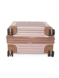 HEYS EDGE Range Rose Gold Color Hard Luggage