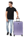 HEYS PARA-LITE Range Lilac Color Hard Luggage