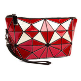 BAOMI Geometric Cosmetic Pouch Soft Assorted Handbag