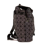 BAOMI Geometric Soft Grey Backpack