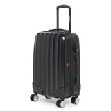 SWISSBRAND SION Range Black  &  Black Color Hard Cabin Luggage