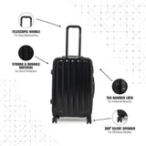 SWISSBRAND SION Range Black  &  Black Color Hard Cabin Luggage