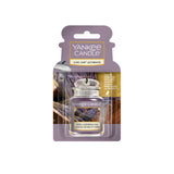 Yankee Candle Car Jar Air Freshener Ultimate Dried Lavendar and Oak