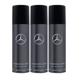 Mercedes-Benz Select Deodorant Spray 200ml (Pack of 3)
