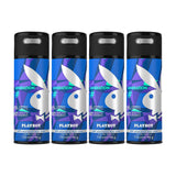 Playboy Generation Man Deodorant Spray 150ml (Pack of 4)