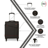 RONCATO Jazz Soft Nero Luggage Trolley