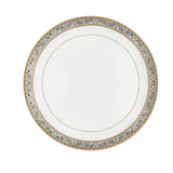 Hitkari Porcelain Dinner Set for 6 | 33 Pcs.|Luxury Dinnerware with Pure Gold Lining