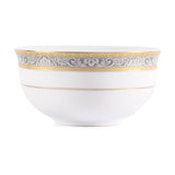 Hitkari Porcelain Dinner Set for 6 | 33 Pcs.|Luxury Dinnerware with Pure Gold Lining