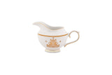 Hitkari Porcelain Jannat Tea Set of 17|Luxury Tea Cup saucer with Elegant Design |Golden